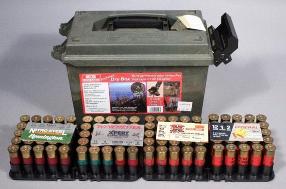 Ящик для гладкоствольних патронів MTM 100 Round 12 Gauge Shotshell Dry Box