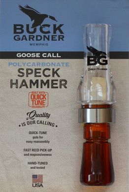 Манок на білолобого гусака Buck Gardner Speck Hammer Goose Call