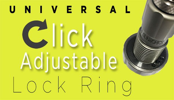 Кільце мікрометричне Whidden Gunworks Lock Ring Universal Click Adjustable