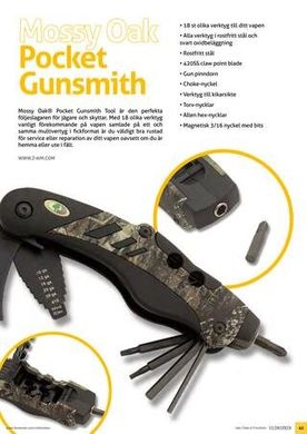 Мультитул Mossy Oak Pocket Gunsmith 18 Tools in One