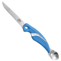 Нож филейный Cuda 5 Titanium Bonded Fillet Knife with Roe Spoon